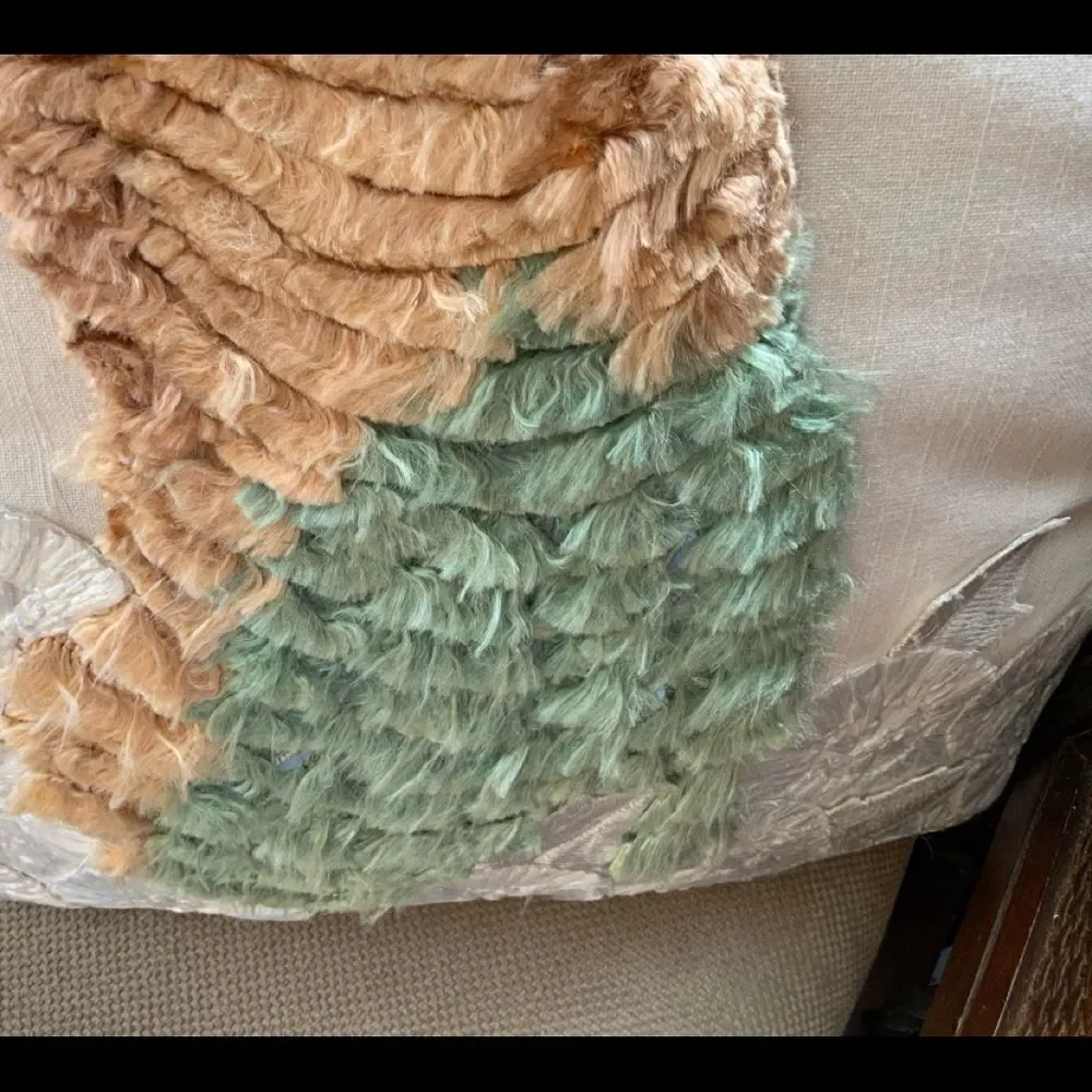 Anthropologie Bunny Accent Pillow